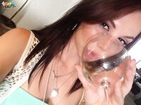 Brunette Female Aidra Fox Sucks Off Ryan Madison When She's Not Stripping