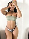 Cute Ebony Girl with an Ass to Die for Sticks Her Tongue Out in the Nude