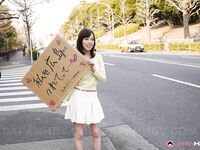 Asian Sweetie Shiori Yamate Reveals Her Hot Breasts And Sucks A Dong In A Car