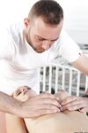 Hot Busty Latina Erica Fontes Gets An Erotic Massage And Fuck On The Balcony