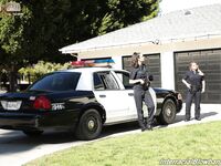 Policewoman Eliza Ibarra Participates In An Interracial Blowbang