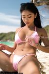 Cute Babe Scarlett Flaunts Her Firm Juggs and Yummy Ass on the Beach